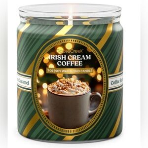 NWT Goose Creek Irish Cream Coffee 7oz Single Wick Candle